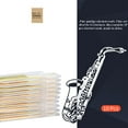 thumbnail image 4 of Toystoory 10 Uds. Paquete de placa de saxofón de lengüeta fuerza Alto superficie Clip auxiliar silbato instrumento de rendimiento piezas de Accesorios para instrumentos musicales, 4 of 6