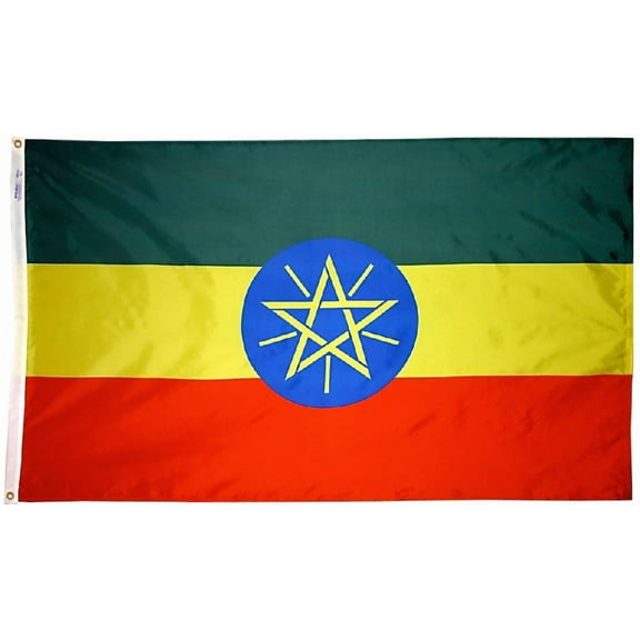 Ethiopia - 2'X3' Nylon Flag