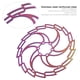 thumbnail image 4 of Rotor de Freno de Disco de Bicicleta, Rotores de Freno de Bicícleta Galvanoplastia de Acero, 4 of 7