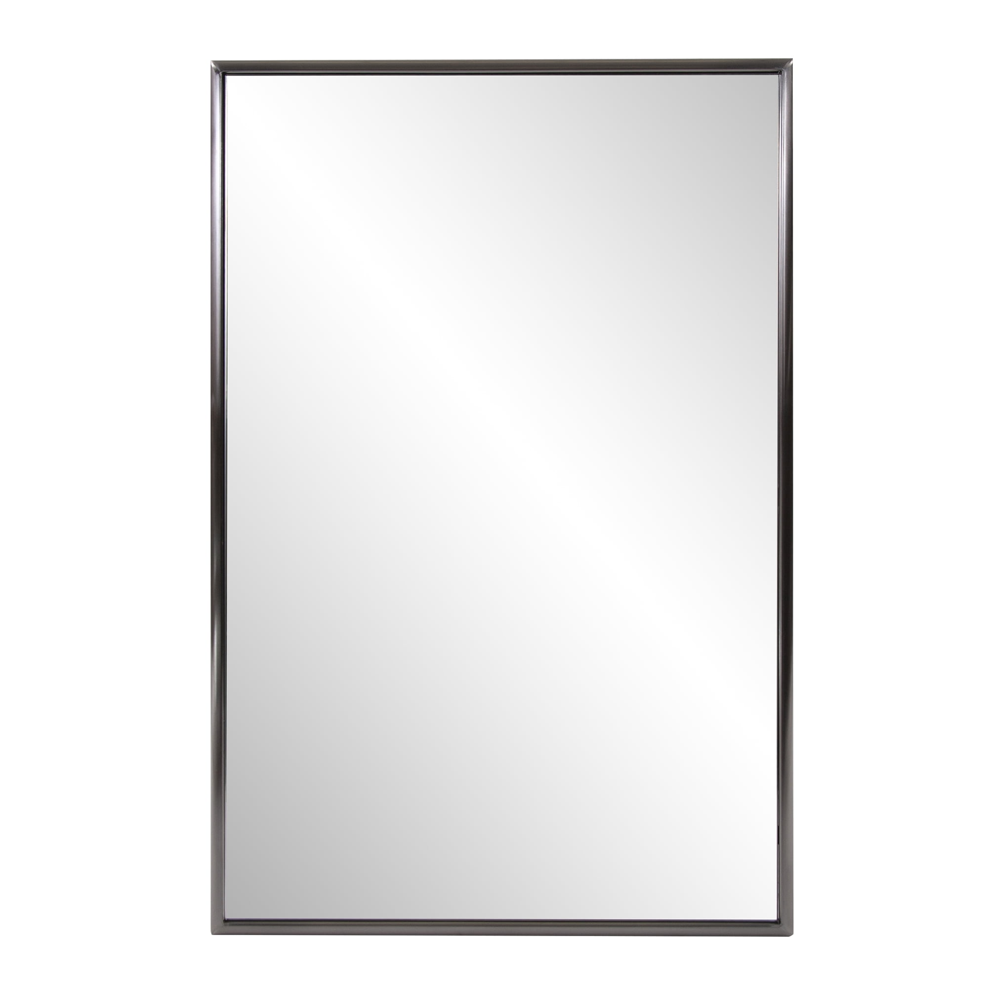 Tyler Dillon Rectangular Decorative Stainless Steel Framed Wall & Accent Mirror