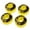 Yellow, variant on 4x Central Unit Skateboard Wheels Replacement Outdoor Sport Pink
