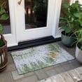 thumbnail image 6 of Addison Rugs Chantille Indoor/Outdoor Transitional Spiral Aloe Washable Rectangle Rug, 1'8" x 2'6", 6 of 6