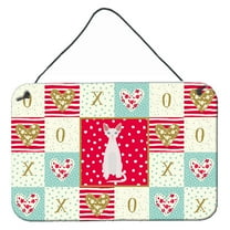 Carolines Treasures CK5757DS812 Devon Rex 2 Cat Love Wall or Door Hanging Prints 8x12 multicolor