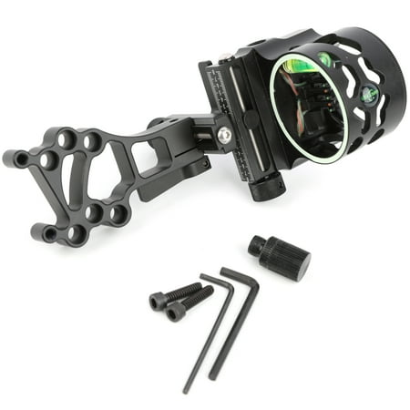AMEYXGS Archery Compound Bow Sight 5 Pin (.019) Light Micro Hunting