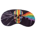 thumbnail image 1 of Máscara para dormir con diseño de calavera y arcoíris, material, 1 of 2