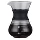 thumbnail image 1 of Injueey Percolador de cafetera para el hogar, superficie lisa de silicona, suministros de café, filtro de vidrio, diseño de mango de malla, Juegos de servir café y té 400ml, 1 of 6