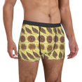 thumbnail image 5 of Men's Boxer Briefs, Bohemia Soft Comfy Mens Underwear Boxer Briefs Breathable With Widen Waist, 5 of 7