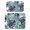 White-610, variant on 2pcs Vibrant Aloha Coffee Maker Mat Jungle Leaves Print, Multi-Functional for Kitchen & Office