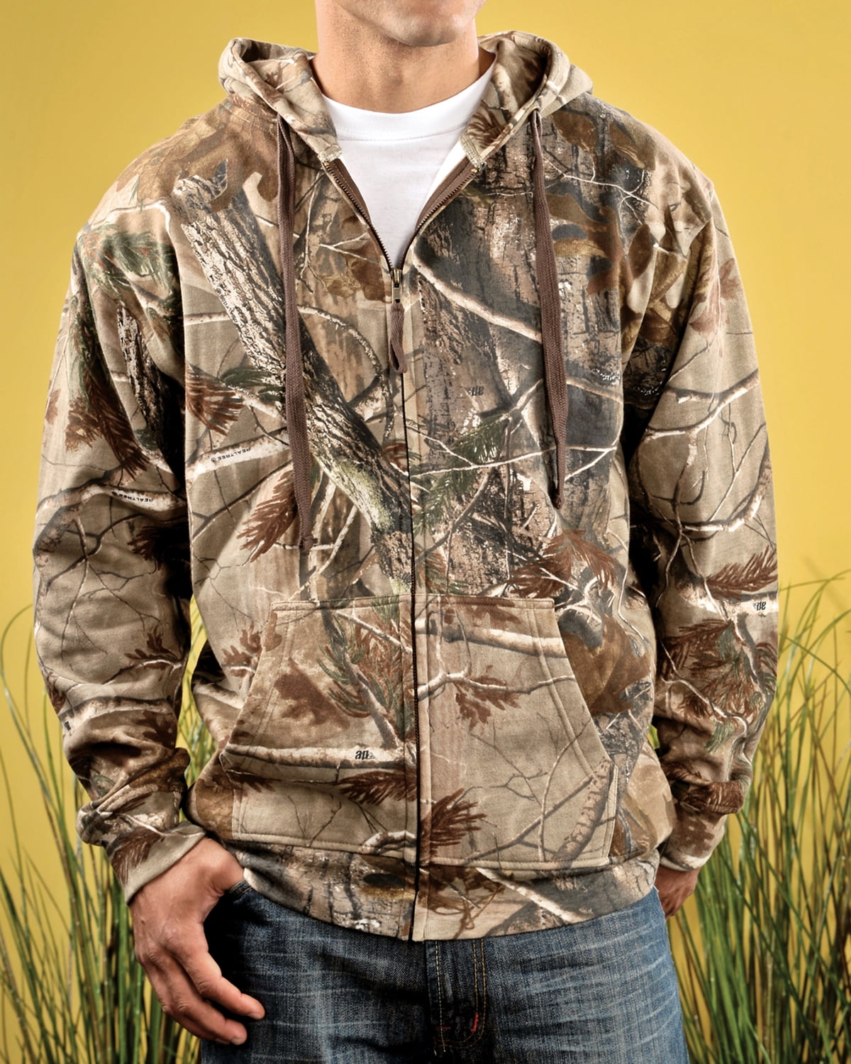 Code Five Men's REALTREE Camo Zip 
