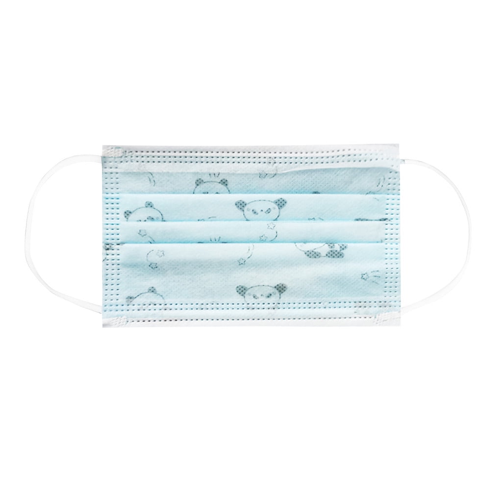 HUYURI Disposable Boy And Girl Colorful For Children 3-Layer Dustproof 30PCS