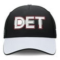 thumbnail image 2 of Men's Fanatics Black/White Detroit Red Wings Authentic Pro Rink Team Code Flex Hat, 2 of 4
