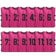 thumbnail image 1 of Chaleco 12 PCS Adultos Fútbol Pinnies Jerseys del equipo de fútbol de secado rápido Deportes juvenil Tomshoo Chaleco, 1 of 7