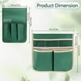 thumbnail image 3 of 2 Pack Garden Pouches for Kneeler, Portable Tool Storage Bags Oxford Multiple Storage Pockets Organizer for Outdoor Gardening Kneeling Stool, 3 of 5