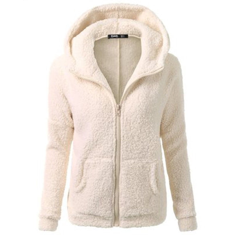 Women Stretchy Soft Long Sleeve Hooded 