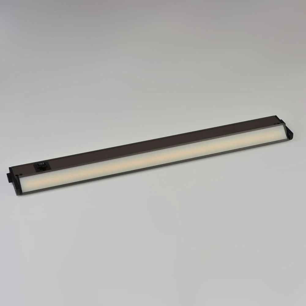 Maxim Lighting 89865BZ 24 in. CounterMax 5K 2700-5000K LED Under Cabinet Light, Bronze