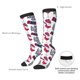 thumbnail image 4 of Fotbe Red Wine Glass Bottle Calcetas Divertidas Estampadas para Hombre y Mujer, Calcetas de Algodón hasta la Rodilla para Caminar, Correr, Enfermería y Embarazo, 4 of 6
