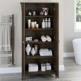 thumbnail image 4 of Pemberly Row Bathroom Storage Cabinet with Doors in Ash Brown - Engineered Wood, 4 of 7