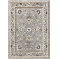 thumbnail image 2 of Sultan Sarouk Grey Oriental Area Rug Persian Floral Formal Traditional Area Rug 7' x 9' Easy Clean Stain Fade Resistant Shed Free Modern Classic Contemporary Thick Soft Plush Living Dining Room Rug, 2 of 8