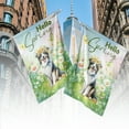 thumbnail image 4 of Border Collie Hello Spring Time Flower Floral Nature House Flag 28x40in Double Sided Borders Dog Lovers Gifts Idea Outdoor Decor - 02031, 4 of 5