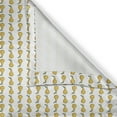 thumbnail image 5 of Ambesonne Pear Grommet Curtain, Cartoon Fruit Pattern, 50" x 84", Pale Earth Yellow White, 5 of 6