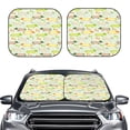 thumbnail image 2 of Balery 2 Piece Dachshund Dog Puppy Car Windshield Sun Shade|Foldable Front Windshield Shade for Car Front Window for Most Sedans SUV Truck-Large, 2 of 7