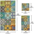 thumbnail image 3 of Dreamtimes Mexican Talavera Towel Set Absorbent Soft 3-Piece Bath Towel Hand Towel Washcloth Decorative Towels for Bathroom Gym Hotel Beach Swimming Pool, 3 of 7