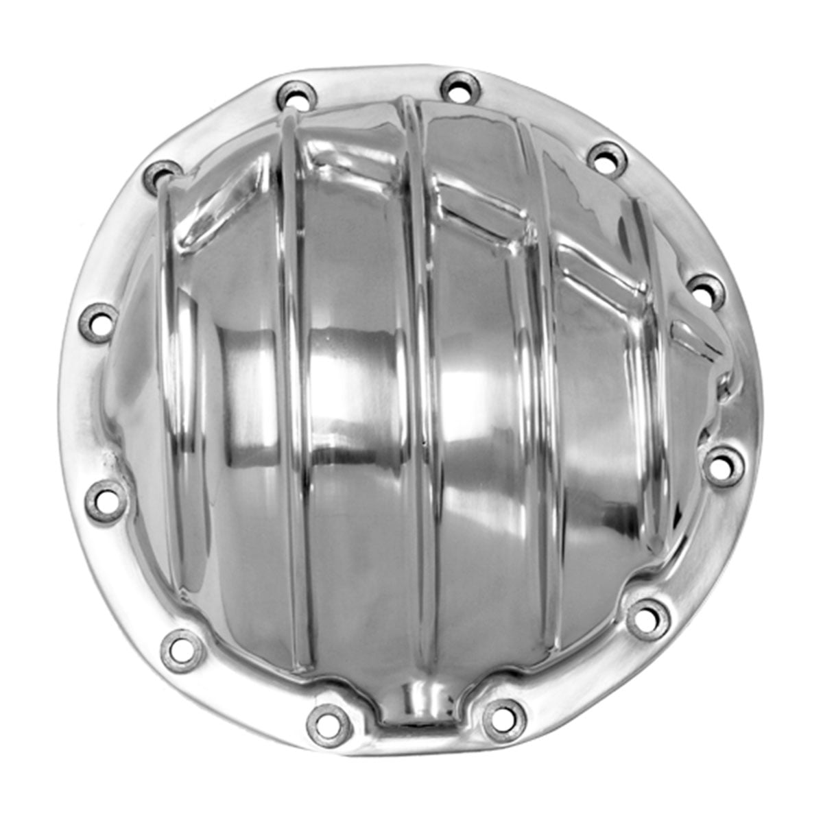 86-Up Ford Sterling Chrome Steel Rear Differential Cover 12 Bolt W/Ring Gear