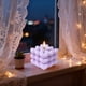 thumbnail image 5 of 1 Piezas de velas en forma de corazón Ambiente Festival de San Valentín Adorno de aromaterapia en forma de corazón en cera morada para decoración romántica de mesa 2,56x2,56x2,56" JASKFLY, 5 of 8