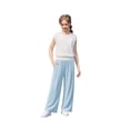thumbnail image 4 of SJLDQY Girls Sweatpants Straight Fit Baggy Pants for Girls Wide Leg Sweat Pants with Pockets, 4 of 4