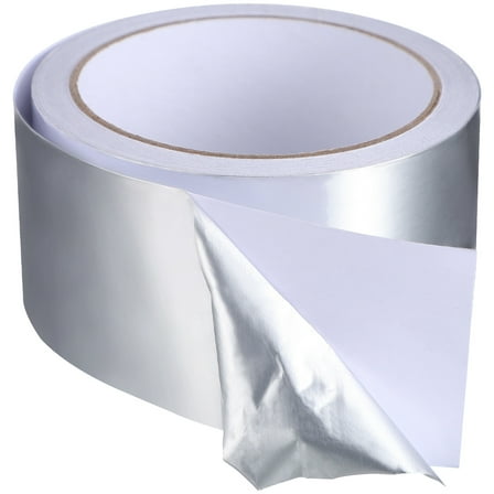 1 Roll of Foil Tape Adhesive Insulation Aluminium Tape for Seals Ventilation Ducts Car Panel Repairs Exhaust