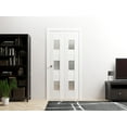 thumbnail image 3 of Sliding Closet Bi-fold Doors | Sete 6003 White Silk, 3 of 5