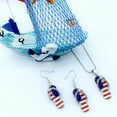 thumbnail image 5 of Fourth of July Earrings for Women - Patriotic Earrings - Flip Flop Jewelry (Flip Flop Jewelry Set), 5 of 7