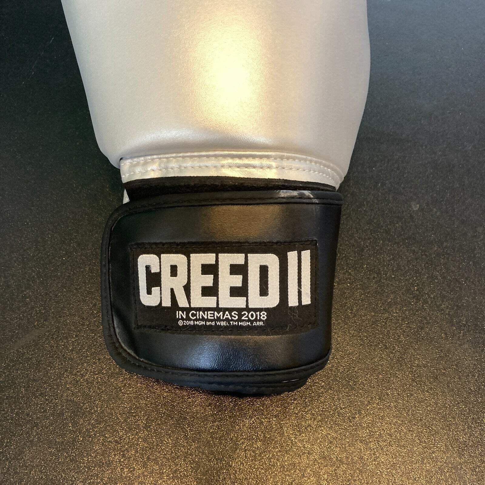 Dolph Lundgren Ivan Drago Signed Creed II Boxing Glove With JSA COA