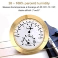 thumbnail image 2 of Set of 2pcs Violin Temperature and Humidity Digital Round Guitar Thermometer Hygrometer for Instrument Care, 2 of 5