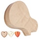 thumbnail image 5 of Caja de púas de guitarra de Madera maciza de arce ANGGREK con 3 púas regalos de guitarrista, 5 of 8