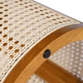 thumbnail image 4 of Mesa lateral de madera sólida de goma, 4 of 5