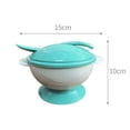 thumbnail image 5 of D-GROEE 1 Set Baby Silicone Suction Bowls with Spoons Baby Led Weaning Food Bowl Food Grade Toddler Food Storage Bowl Dishwasher Microwave Safe Feeding, 5 of 8