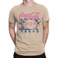 thumbnail image 2 of Officially Licensed Coca Cola Tokyo Sakura Graphic Design Men's T-shirt, 2 of 3