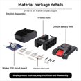 thumbnail image 3 of Kit de Caja de Batería de Iones de Litio de 21 V, Accesorios para Paquete de Batería con Placa de Circuito para Celdas de Batería 18650, Accesorios para Herramientas Eléctricas, 3 of 5