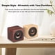 thumbnail image 3 of Q1 Mini Altavoz Bluetooth de madera Subwoofer inalámbrico portátil Bajo fuerte, 3 of 8