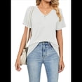 thumbnail image 2 of Blusas de Verano para Mujer, Camisas de Corta, Conjuntos Casuales de Negocios, Ropa de Moda para Vacaciones en la Playa 2025, S, 2 of 6