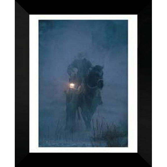 David R. Stoecklein FRAMED 20x24 "Hero Of The Storm"