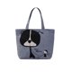 thumbnail image 1 of Bolso de hombro de lona para mujer, bolso de tela artístico, bolso de lona de gran capacidad, bolso cruzado, bolso de estudiante de clase, 1 of 6