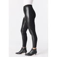 thumbnail image 3 of Roaman's Women's Plus Size Faux Leather Legging, 3 of 6