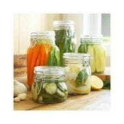 Bormioli Rocco Fido Clear Jar, 169 Oz.
