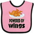 thumbnail image 3 of Inktastic Funny Chicken Wings Lover Boys or Girls Baby Bib, 3 of 4