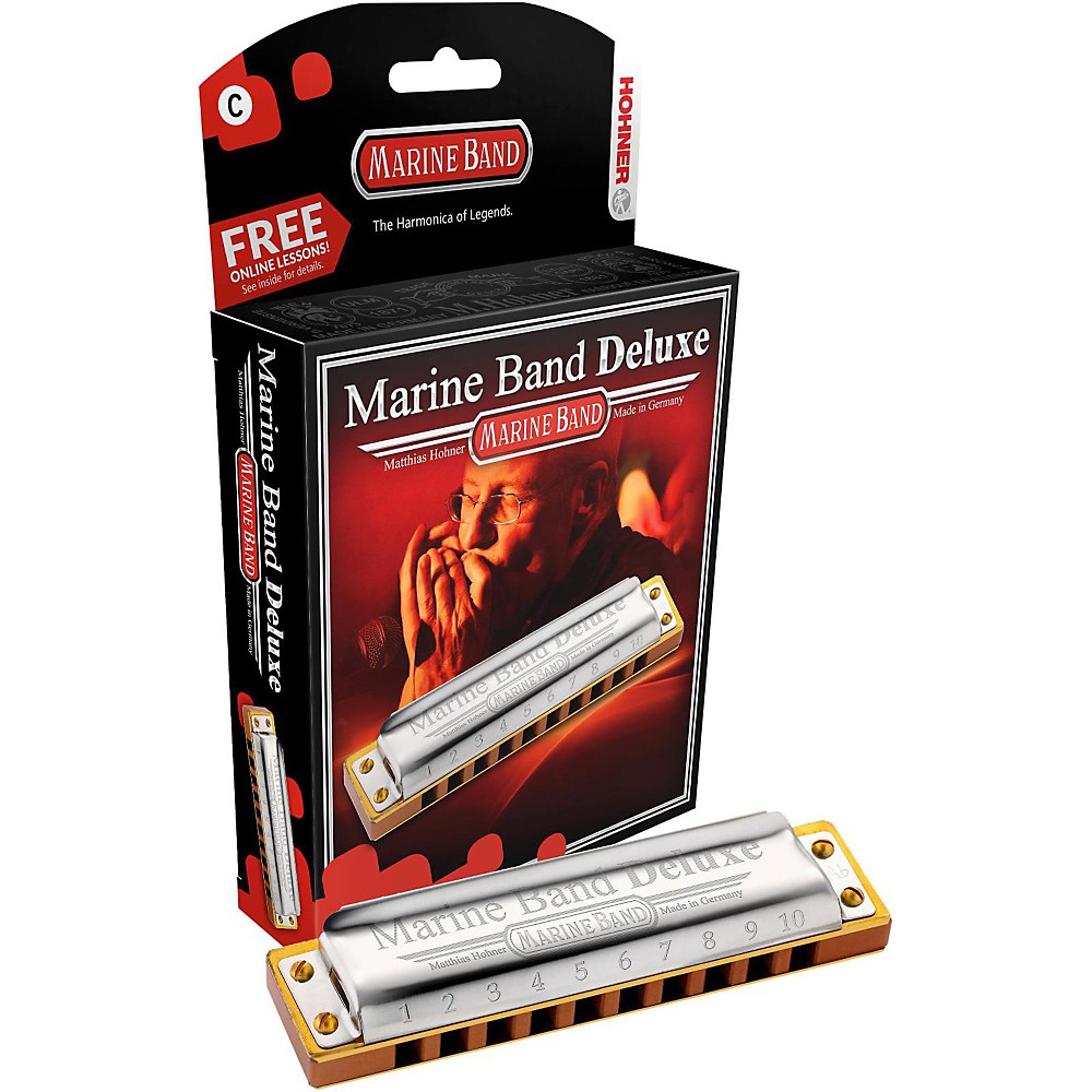 Hohner Marine Band Deluxe Harmonica M2005 C
