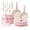 Pink, variant on 20-Piece Pots and Pans Set, Nonstick Cookware Set with Detachable Handles, Oven & Dishwasher Safe, Induction Compatible, Stackable RV Kitchen Cooking Set, White