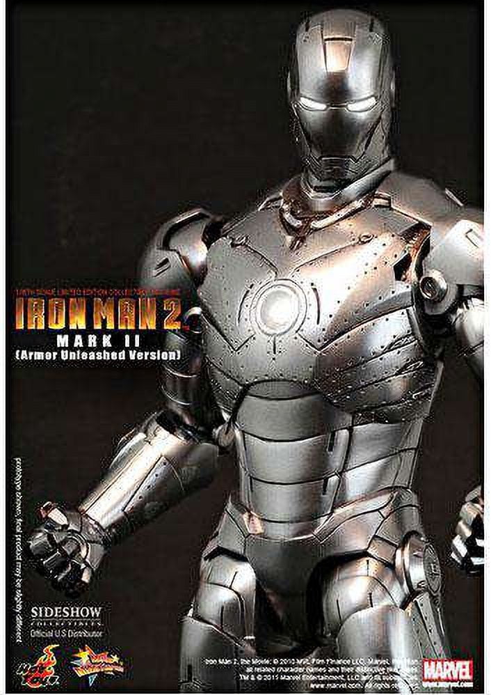Movie Masterpiece Iron Man Mark II Collectible Figure (Armor Unleashed)