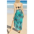 thumbnail image 3 of HAPPY BAY Women's Beach Swimwear Cover Up Bikini Wraps Sarong One Size Flower, Blue, 3 of 5